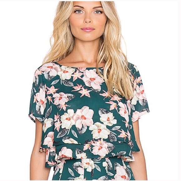 Show Me Your Mumu Tropical Candice Crop Top - Picture 3 of 6